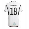 Maglia ufficiale Germania Jonas Hofmann 18 Casa Mondiali 2022 per Uomo